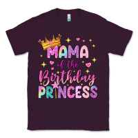Plum mama of the birthday princess Classic Tee - NancyCooperArtShop