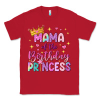 Red mama of the birthday princess Classic Tee - NancyCooperArtShop