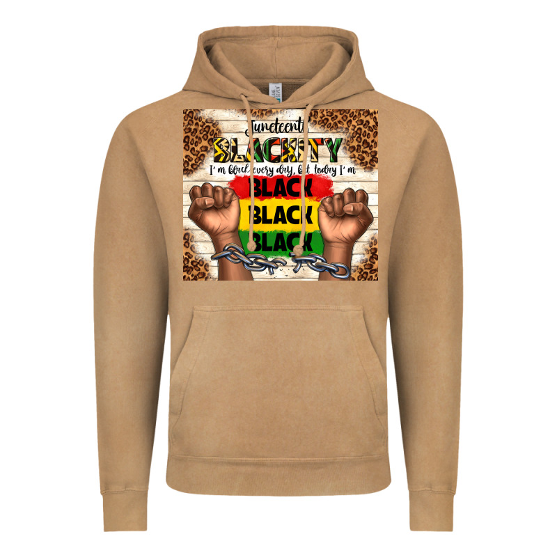 Juneteenth Blackity Black Black Black Vintage Hoodie by TumblerDesignByShophia | Teevron