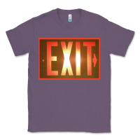 Lavender exit sign   hippie Classic Tee - lanVoArt