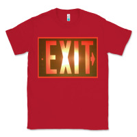 Red exit sign   hippie Classic Tee - lanVoArt