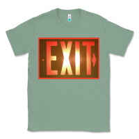Sage exit sign   hippie Classic Tee - lanVoArt