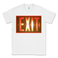 White exit sign   hippie Classic Tee - lanVoArt