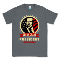 Charcoal Heather dennycranedennycranethepresidentlocknload   music Classic Tee - lanVoArt