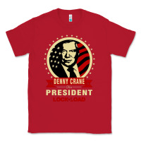 Red dennycranedennycranethepresidentlocknload   music Classic Tee - lanVoArt