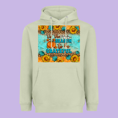 Tis' The Season To Be Grateful Heavyweight Hoodie Designed By Artiststas