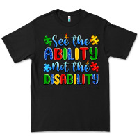 Black see the ability not the disability Premium Tee - Artiststas