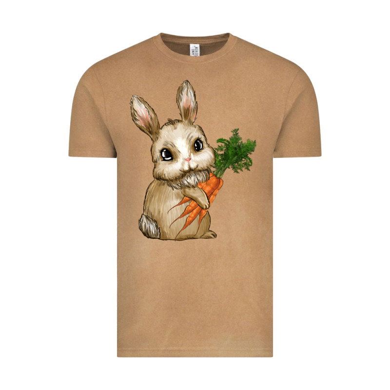 Happy Easter With Bunny And Carrot Vintage Tee by RanaPortraitStore | Teevron