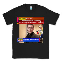 Daniel Larson Monitoring The Situation   Vintage Classic Tee | Teevron