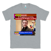 Heather Grey daniel larson monitoring the situation   vintage Classic Tee - lanVoArt