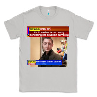 Moon Dust daniel larson monitoring the situation   vintage Classic Tee - lanVoArt
