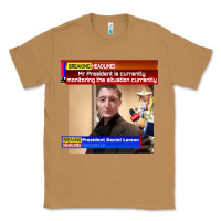 Toasted Coconut daniel larson monitoring the situation   vintage Classic Tee - lanVoArt