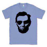 Colony Blue cool abe lincoln with aviator sunglasses black Classic Tee - lanVoArt