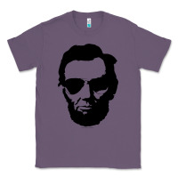 Cool Abe Lincoln With Aviator Sunglasses Black Classic Tee | Teevron