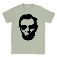 Matcha cool abe lincoln with aviator sunglasses black Classic Tee - lanVoArt
