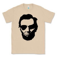 Mushroom cool abe lincoln with aviator sunglasses black Classic Tee - lanVoArt