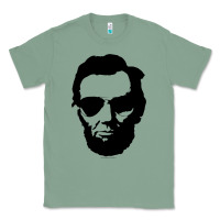 Sage cool abe lincoln with aviator sunglasses black Classic Tee - lanVoArt