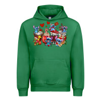 Emerald christmas stitch coffee cups Urban Hoodie - AdoDesignShop