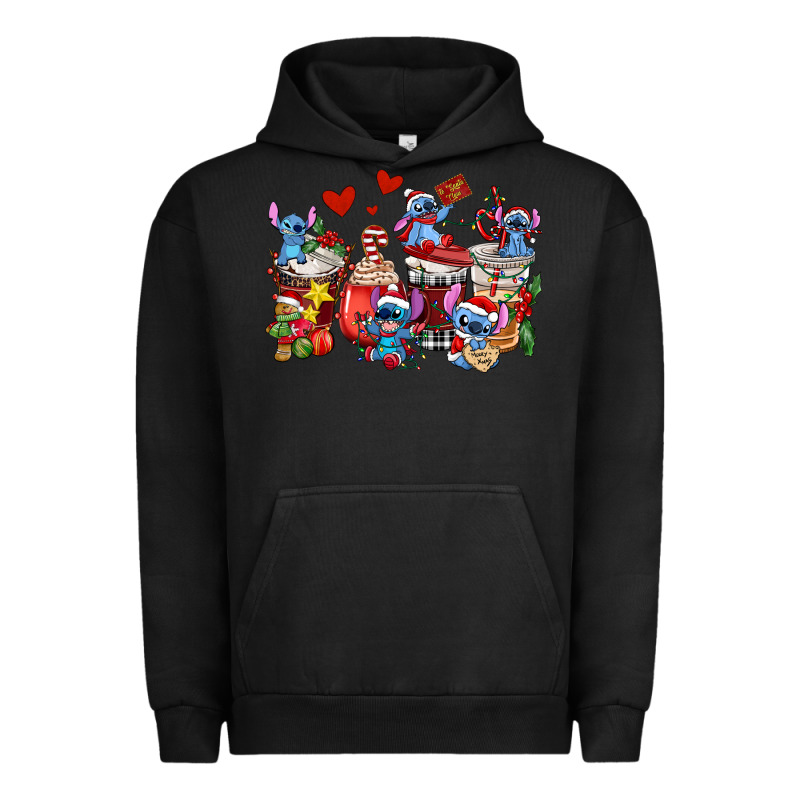 Christmas Stitch Coffee Cups Urban Hoodie by AdoDesignShop | Teevron