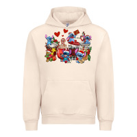 Sandshell christmas stitch coffee cups Urban Hoodie - AdoDesignShop