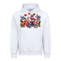 White christmas stitch coffee cups Urban Hoodie - AdoDesignShop
