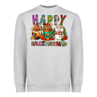 Happy Hallothankmas Coffee Cups Heavyweight Sweatshirt | Teevron