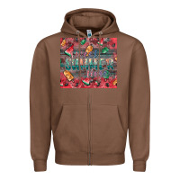 Chestnut summer vibes Zipper Hoodie - CowhideDigitalArt
