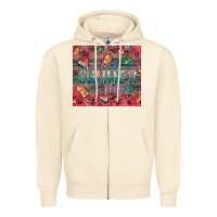 Sandshell summer vibes Zipper Hoodie - CowhideDigitalArt