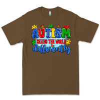 Cacao autism seeing the world differently Premium Tee - Artiststas