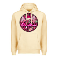 Pina Colada pink merry christmas Premium Hoodie - FaDigitalArtStudio