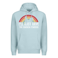 Blue Mist I'll Just Have The Chicken Tenders Premium Hoodie - lanVoArt