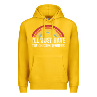 Lemon I'll Just Have The Chicken Tenders Premium Hoodie - lanVoArt