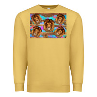 Antique Gold lion Premium Sweatshirt - Artiststas