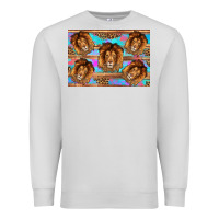 Dove Grey lion Premium Sweatshirt - Artiststas