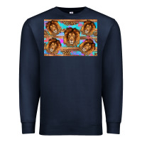 Navy lion Premium Sweatshirt - Artiststas