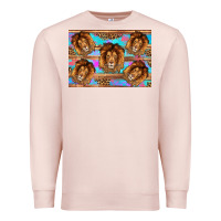 Pale Pink lion Premium Sweatshirt - Artiststas