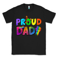 Black Proud Dad Classic Tee - NancyCooperArtShop