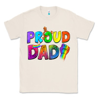 Natural Proud Dad Classic Tee - NancyCooperArtShop