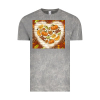 Cloud Rock fall heart with leopard Vintage Tee - TumblerDesignByShophia