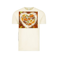 Vintage Arctic fall heart with leopard Vintage Tee - TumblerDesignByShophia