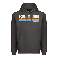 Vintage 70s 80s Style Squam Lake Nh Premium Hoodie | Teevron