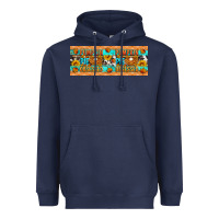 Navy Pumpkin Pie Obsessed Heavyweight Hoodie - Artiststas