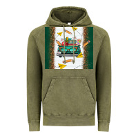 Vintage Olive back to school truck Vintage Hoodie - TumblerDesignByShophia