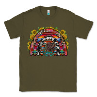 Army Green mexican rainbow Classic Tee - RacoonDesign