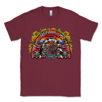 Burgundy mexican rainbow Classic Tee - RacoonDesign