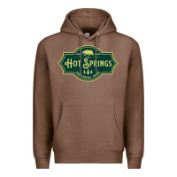 Chestnut Hot Springs National Park Arkansas Nature Bear Hike Outdoors Premium Hoodie - lanVoArt