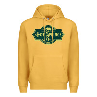 Mustard Hot Springs National Park Arkansas Nature Bear Hike Outdoors Premium Hoodie - lanVoArt