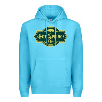 Ocean Blue Hot Springs National Park Arkansas Nature Bear Hike Outdoors Premium Hoodie - lanVoArt