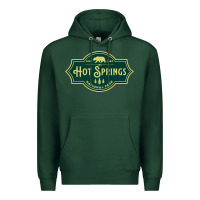 Sports Green Hot Springs National Park Arkansas Nature Bear Hike Outdoors Premium Hoodie - lanVoArt