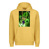 Antique Gold legendary broly supersaiyajin poster travel Premium Hoodie - lanVoArt